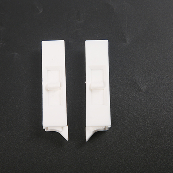 Függöny sín tömítő csatlakozója, oldalsó szerelés, sínblokkolás, csúszó vezető; testreszabás elérhető, stílus modern egyszerű