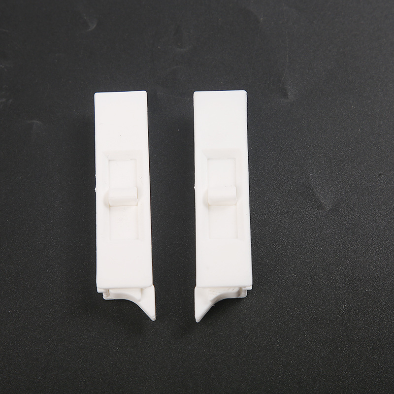 Függöny sín tömítő csatlakozója, oldalsó szerelés, sínblokkolás, csúszó vezető; testreszabás elérhető, stílus modern egyszerű