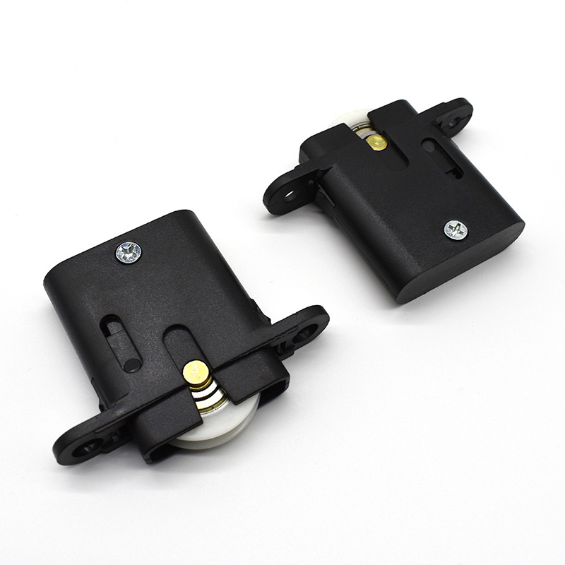 Rulment pentru uși glisante de dulapuri și garderobă, ABS+nylon, model ys-119, stil modern minimalist