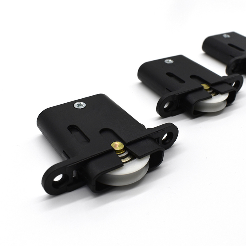 Rulment pentru uși glisante de dulapuri și garderobă, ABS+nylon, model ys-119, stil modern minimalist