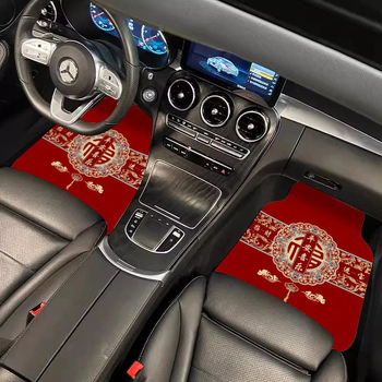 Autópadló szőnyegek, technikai szövet, nyomtatott kivitel, idegen alakú, egy darab az első és a hátsó sorhoz, porszívóval vagy kézzel mosható tisztítás