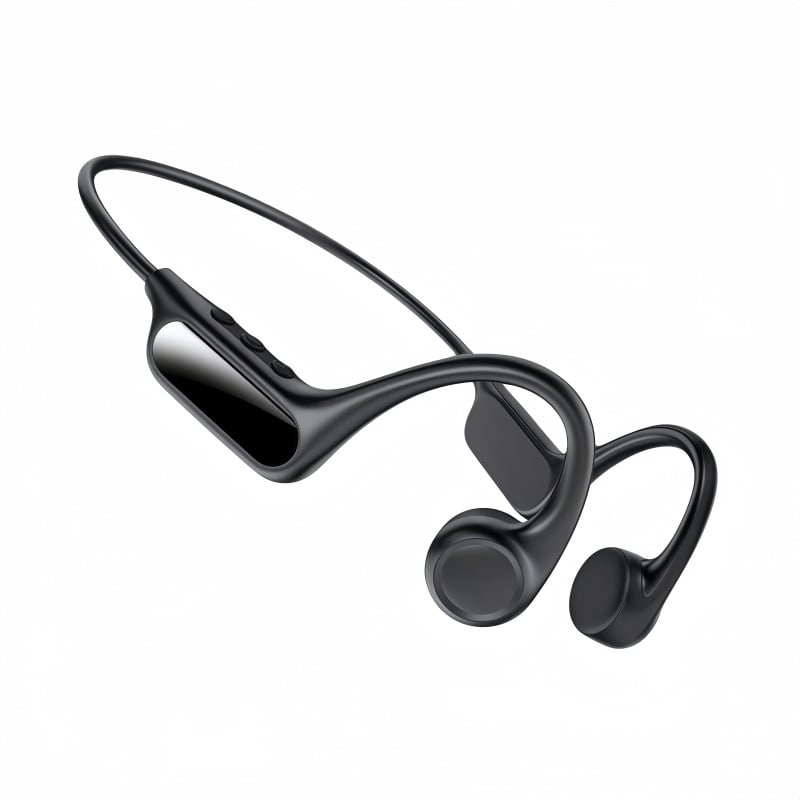Ακουστικά οστικής αγωγής Bluetooth 6.0, IPX5 αδιάβροχα, Stereo ήχος, αυτονομία μπαταρίας >8h, εμβέλεια 15 m
