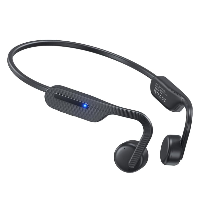 Ακουστικά οστικής αγωγής Bluetooth 6.0, IPX5 αδιάβροχα, Stereo ήχος, αυτονομία μπαταρίας >8h, εμβέλεια 15 m
