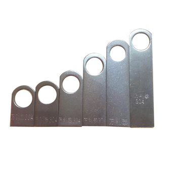 Rozsdamentes acél fül alakú rögzítőelem többpontos ajtó- és ablakzárakhoz (201/304)