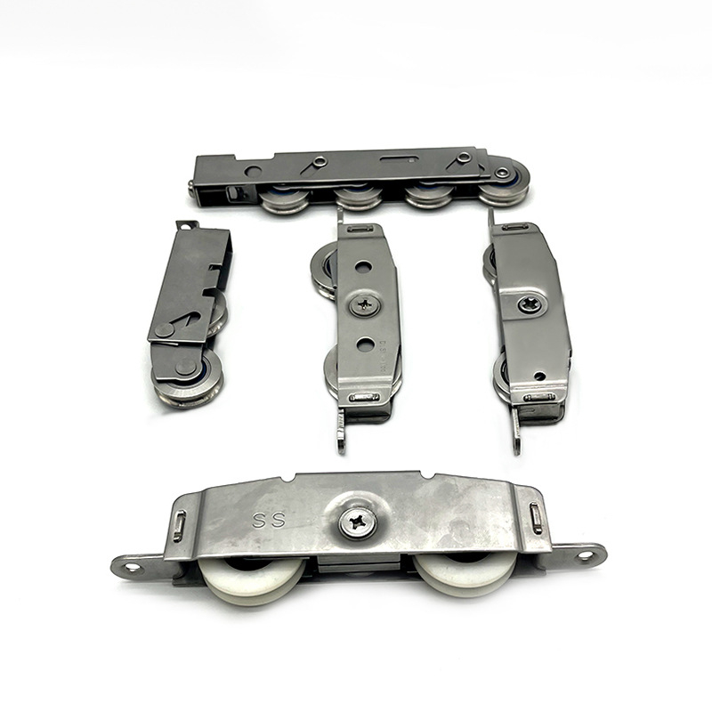 Rola pentru uși și ferestre – oțel inoxidabil 304, model QYHL-22, sarcină maximă 80 kg, pentru ferestre glisante