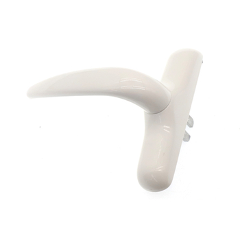 Echipament hardware pentru ferestre din aliaj de aluminiu – mâner interior de deschidere întărit, mâner plat de acționare pentru fereastră cu deschidere laterală, stil modern minimalist, model JS-ZS804, prelucrare personalizată