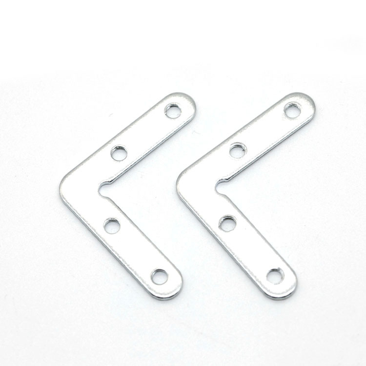 Sarokkód, megerősített rozsdamentes acél, 90° mozgatható sík sarokvas, L alakú rögzítő a bejáratokhoz és ablakokhoz