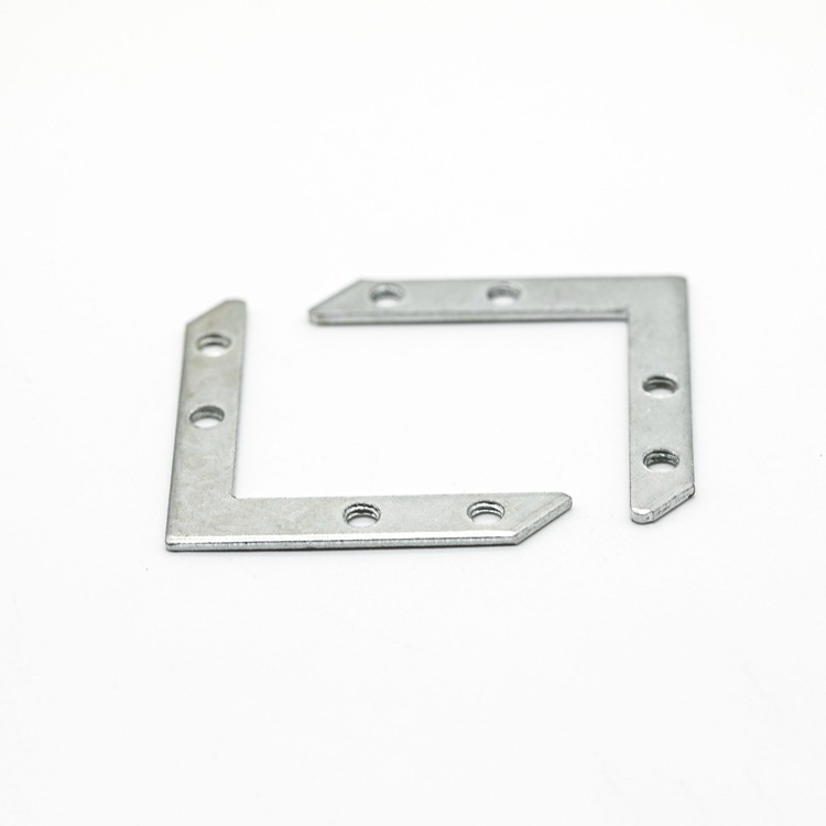 Sarokkód, megerősített rozsdamentes acél, 90° mozgatható sík sarokvas, L alakú rögzítő a bejáratokhoz és ablakokhoz