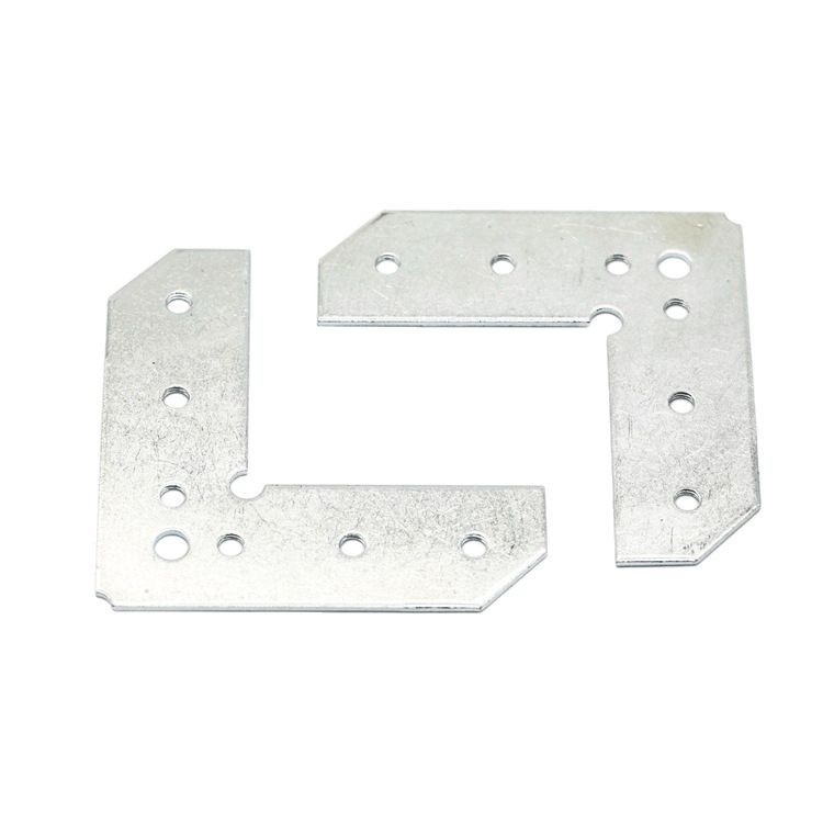 Sarokkód, megerősített rozsdamentes acél, 90° mozgatható sík sarokvas, L alakú rögzítő a bejáratokhoz és ablakokhoz