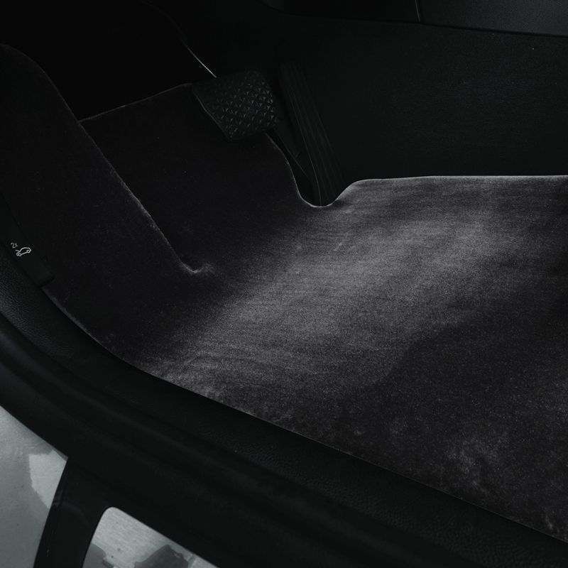 Automobilske prostirke za Ford, kašmir debelog 2.0 flisa, s logotipom (Materijal: Drugo; Primjenjivi modeli: Ford; Stil podnih ploča: Drugo)