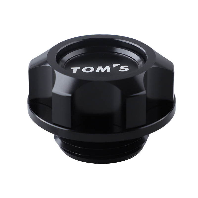 Tom's alumínium‑ötvözetű motorolaj sapka és üzemanyag‑tank sapka Toyota Camry, Reiz, RAV4, Crown és Corolla számára