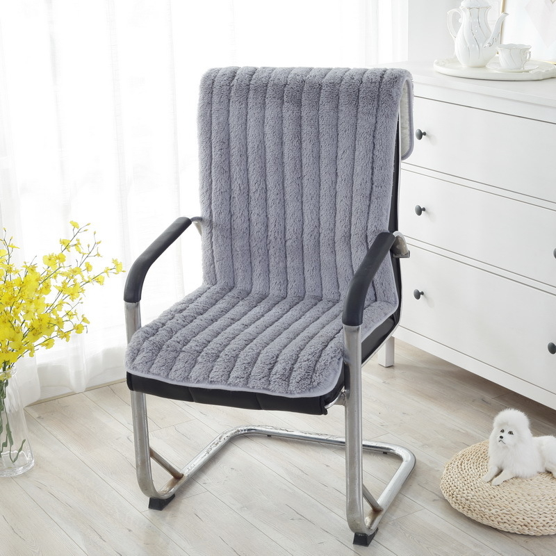 Párnázott székpárna plüss anyaggal, integrált asztal- és szék alátét, egyrészes irodai székpárna, testreszabható feldolgozás; fő anyag: 100%; másodlagos anyag: poliészter