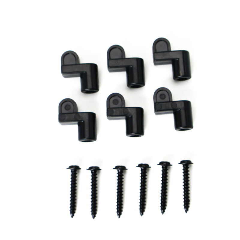 Clipuri de susținere a plasei de fereastră – ABS + șuruburi, încuietoare multipunct, stil modern minimalist