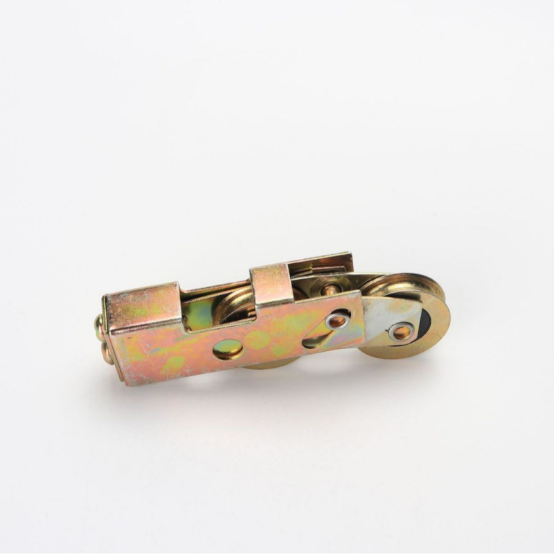 Roată cu lagăr pentru uși și ferestre din aluminiu - Roată suspendată pentru uși și ferestre din aliaj de aluminiu, diametru exterior 32 mm, diametru ax 6 mm, rază canelură frânghie 25 mm, sarcină maximă 90 kg