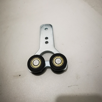 Rulment pentru uși glisante și perdele laterale, oțel carbon + nailon, sarcină maximă 500 kg, potrivit pentru uși grele, ferestre și șine de alunecare