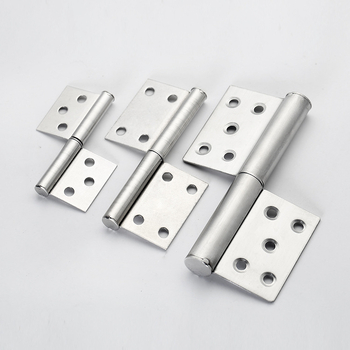 Rozsdamentes acél ajtózsanér, polírozott felület, Shengtong márka, modern minimalista stílus