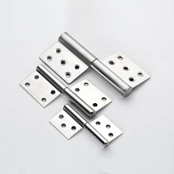 Rozsdamentes acél ajtózsanér, polírozott felület, Shengtong márka, modern minimalista stílus