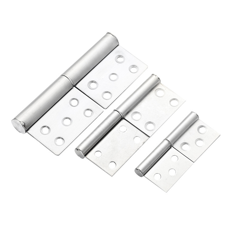 Rozsdamentes acél ajtózsanér, polírozott felület, Shengtong márka, modern minimalista stílus