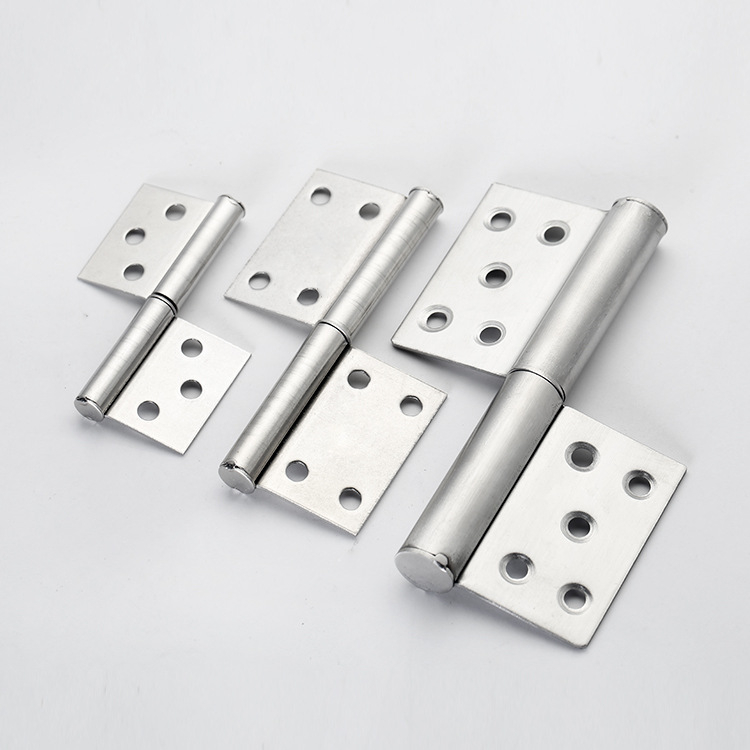 Rozsdamentes acél ajtózsanér, polírozott felület, Shengtong márka, modern minimalista stílus