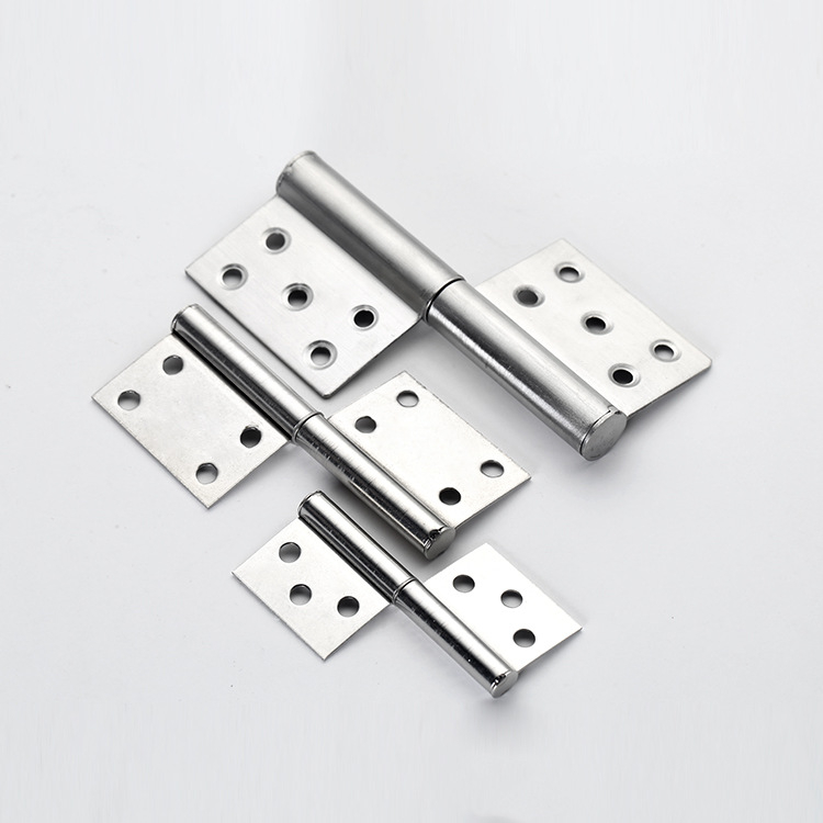 Rozsdamentes acél ajtózsanér, polírozott felület, Shengtong márka, modern minimalista stílus