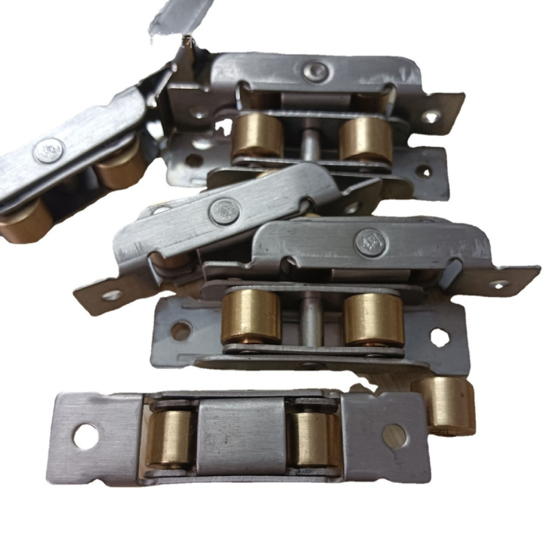 Rulă pentru fereastra cu plasă, roată din oțel inoxidabil cu disc din cupru, Model 88, Cod 77/88, raza canelurii pentru funie 10, Capacitate de încărcare 50