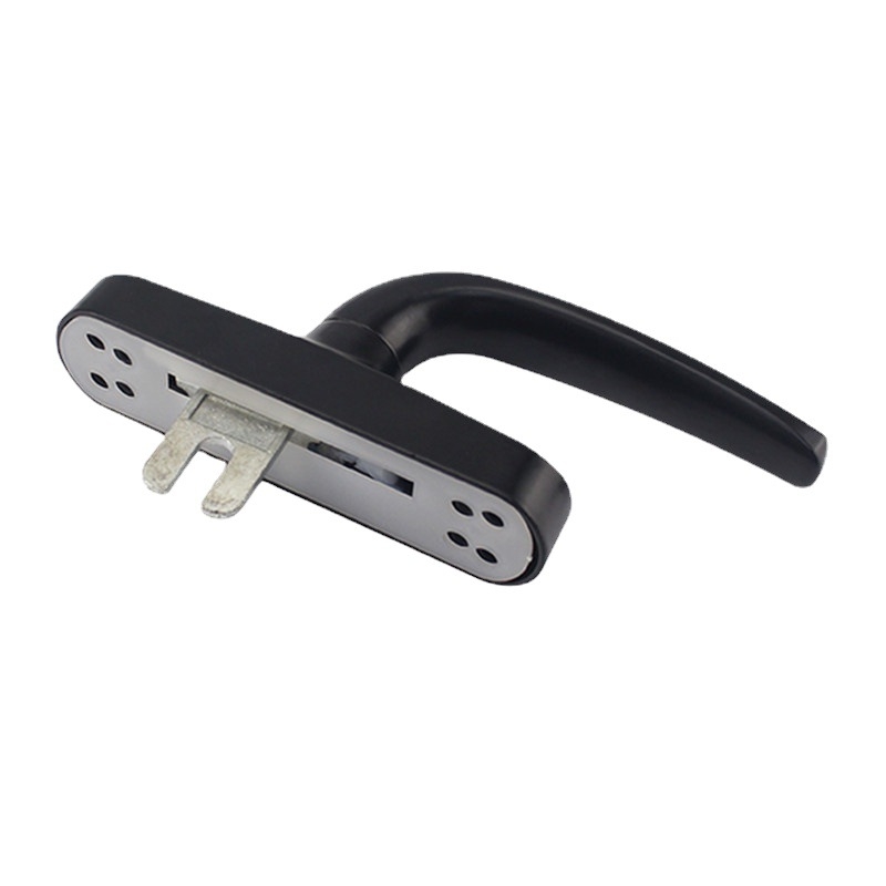 Ajtó- és ablakátviteli fogó, modell OLS-H29, anyaga cink- és alumíniumötvözet, többpontos zár, modern minimalista stílus