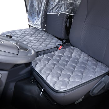 Set pernă scaun camion, pluș de iarnă, stil original, umplutură velur bumbac, suprafață bumbac, brand BLI