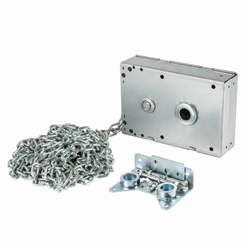 CHI Lanț manual pentru ușa de garaj, din fier — set hardware al sistemului