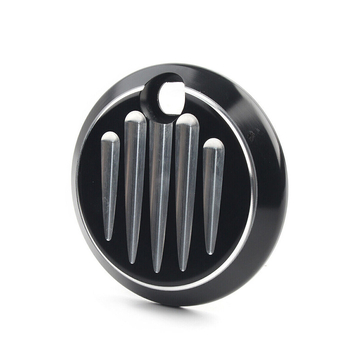 jh CNC алуминиева капачка за резервоар за Harley Touring Glide 2008-2016 с декоративен стикер