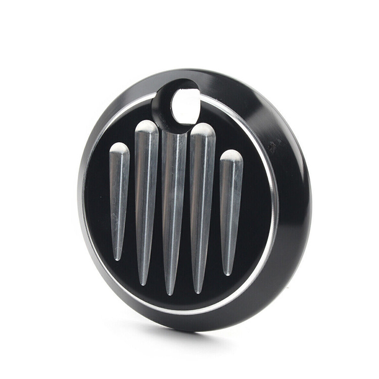 jh CNC алуминиева капачка за резервоар за Harley Touring Glide 2008-2016 с декоративен стикер