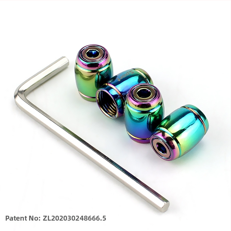 Bezdušový kryt ventilu – meď, skrutkovanie, bežné jadro, skrytá ochrana proti krádeži