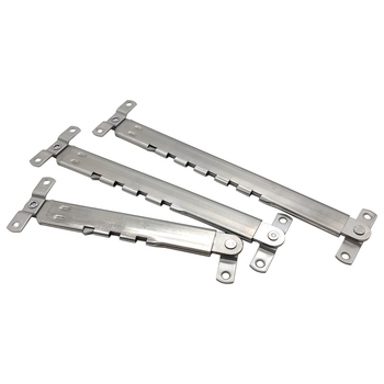 Teleszkópos ablak-támasz többpontos zárással, 304 rozsdamentes acélból, 3.0 mm vastagság