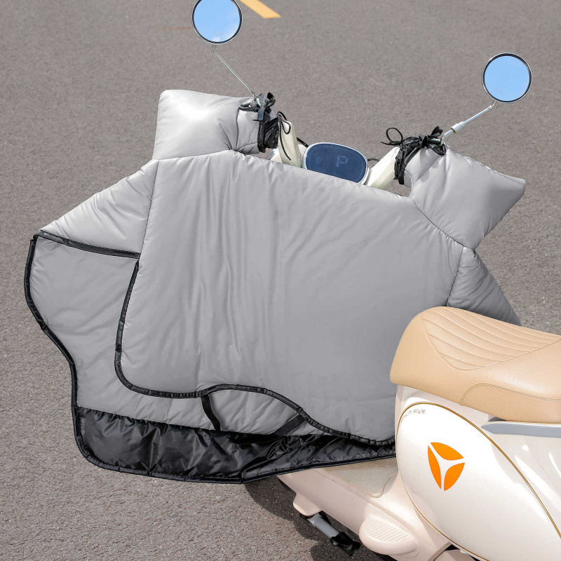 Husă de parbriz pentru vehicule electrice - material Oxford, impermeabil dublu, universal pentru toate anotimpurile, dintr-o bucată, stil japonez, demontare manuală