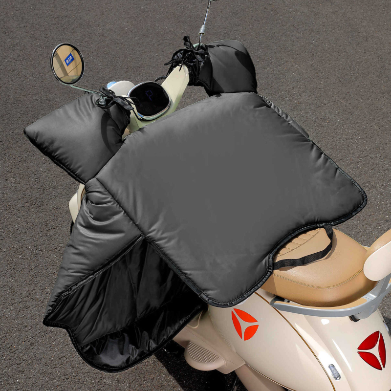 Husă de parbriz pentru vehicule electrice - material Oxford, impermeabil dublu, universal pentru toate anotimpurile, dintr-o bucată, stil japonez, demontare manuală