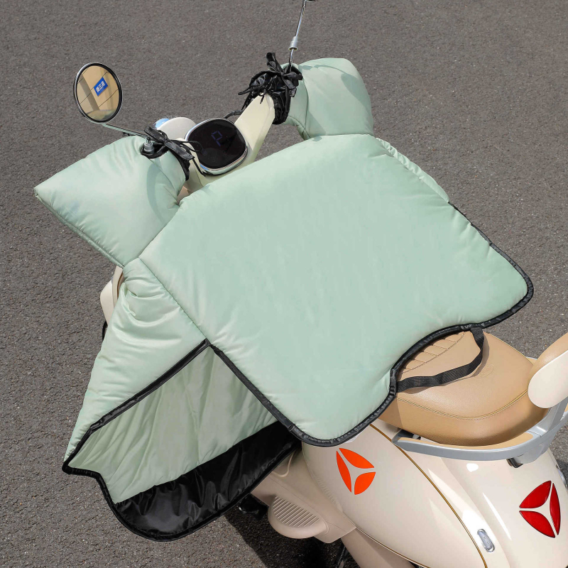 Husă de parbriz pentru vehicule electrice - material Oxford, impermeabil dublu, universal pentru toate anotimpurile, dintr-o bucată, stil japonez, demontare manuală