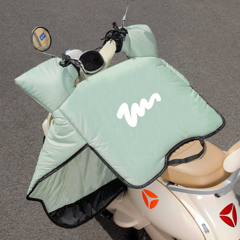 Husă de parbriz pentru vehicule electrice - material Oxford, impermeabil dublu, universal pentru toate anotimpurile, dintr-o bucată, stil japonez, demontare manuală