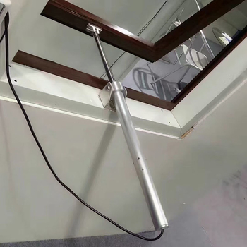 Anmeigao vijčani električni otvarač prozora za odvod dima kod požara, aluminijska legura, bijela, model 002