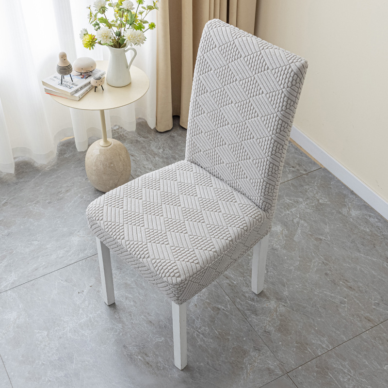 Husă pentru scaun – dreptunghiulară, antipraf, stil modern minimalist