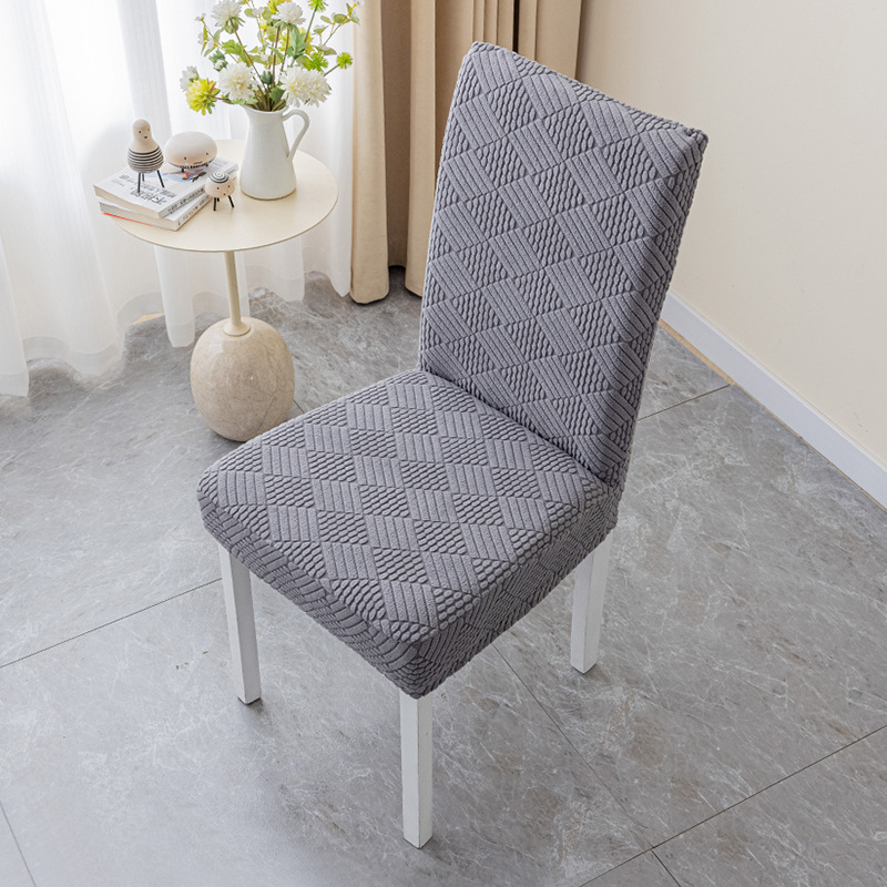 Husă pentru scaun – dreptunghiulară, antipraf, stil modern minimalist