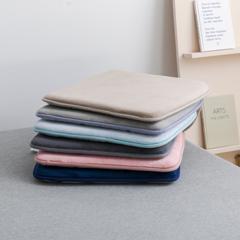 Manyi pernă pentru șezut din pluș – stil japonez, pentru ședere îndelungată la birou/studii, umplutură fibră de poliester