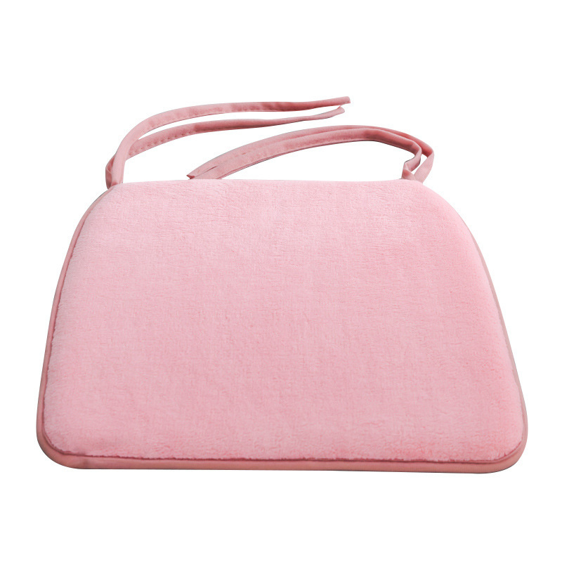 Manyi pernă pentru șezut din pluș – stil japonez, pentru ședere îndelungată la birou/studii, umplutură fibră de poliester