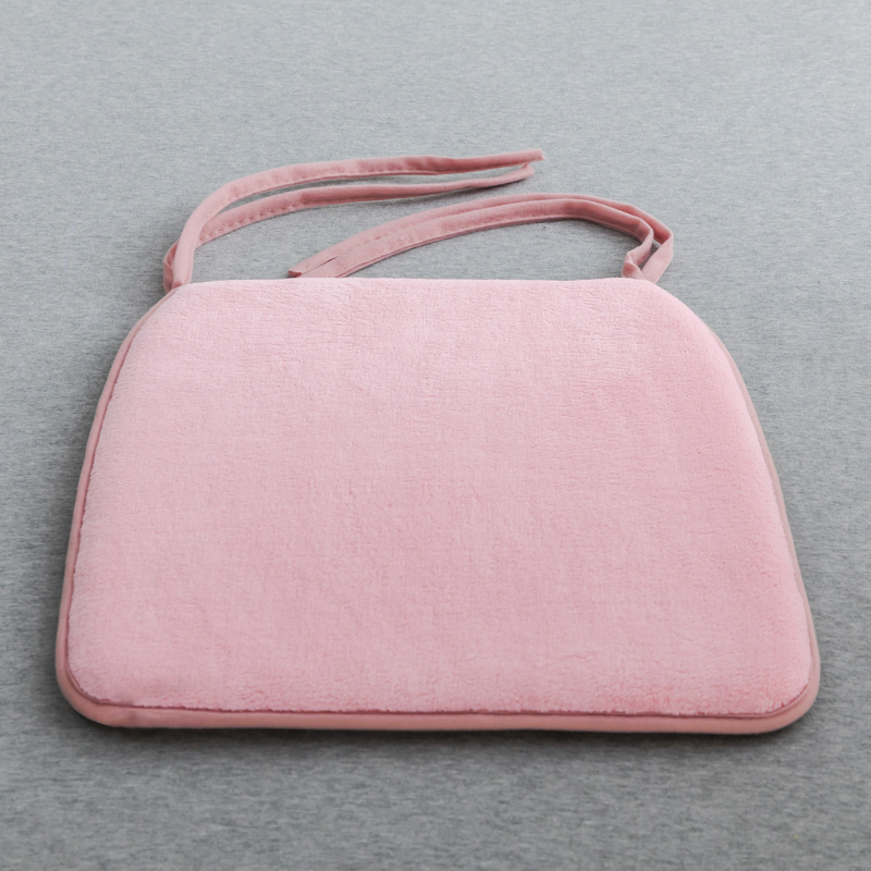 Manyi pernă pentru șezut din pluș – stil japonez, pentru ședere îndelungată la birou/studii, umplutură fibră de poliester