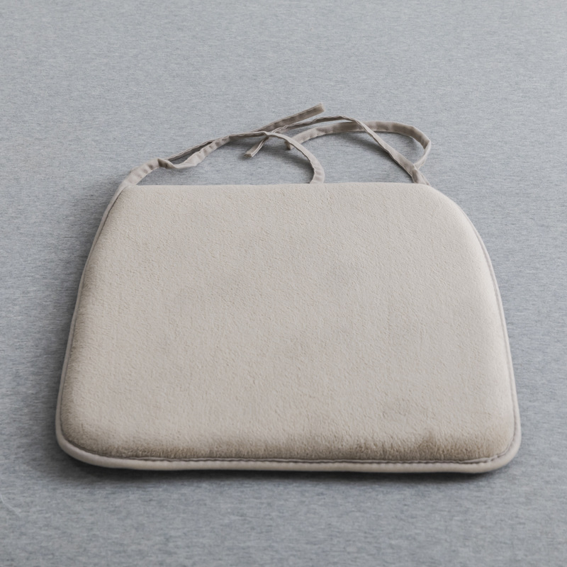 Manyi pernă pentru șezut din pluș – stil japonez, pentru ședere îndelungată la birou/studii, umplutură fibră de poliester