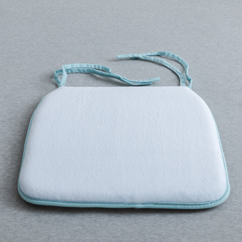 Manyi pernă pentru șezut din pluș – stil japonez, pentru ședere îndelungată la birou/studii, umplutură fibră de poliester