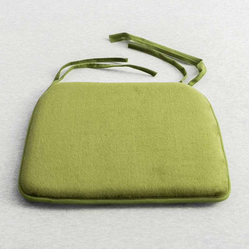 Manyi pernă pentru șezut din pluș – stil japonez, pentru ședere îndelungată la birou/studii, umplutură fibră de poliester