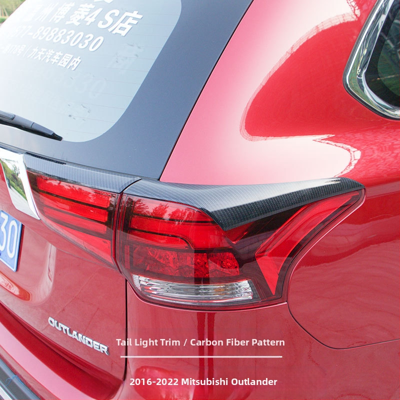 Xiao Le Wang ABS ozdobná lišta pre zadné svetlá Mitsubishi Outlander (16-22)