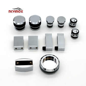 NCY-A02Z Ролка за стъклена плъзгаща врата от цинкова сплав със малка дръжка, максимален товар 120 кг