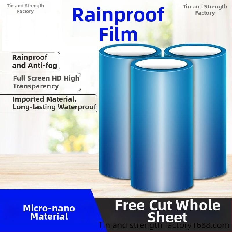 Film antifog pentru oglinda de camion și geam lateral, rezistență la ploaie, HD