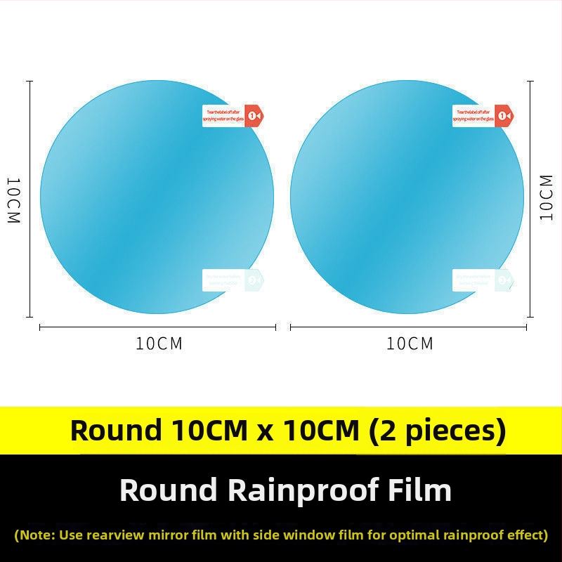 Film antifog pentru oglinda de camion și geam lateral, rezistență la ploaie, HD