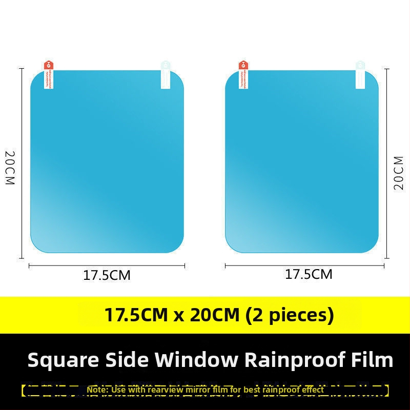 Film antifog pentru oglinda de camion și geam lateral, rezistență la ploaie, HD
